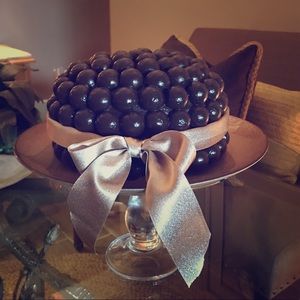Artificial Dark Chocolate Malted Ball Cake Fake Cake
